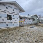 Pic of siding installation.