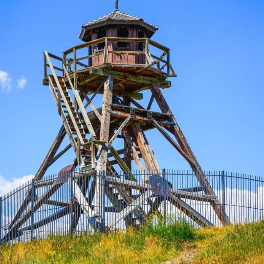 Historic Firetower in Helena, Montana